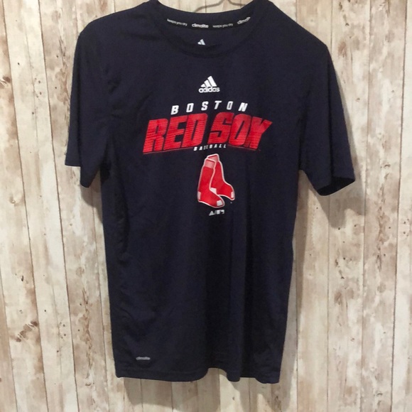 Addidas Boston Red Sox climalite t shirt like new - Picture 1 of 5